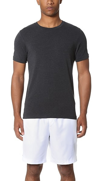 Rhone Element Active Tee - Black | East Dane