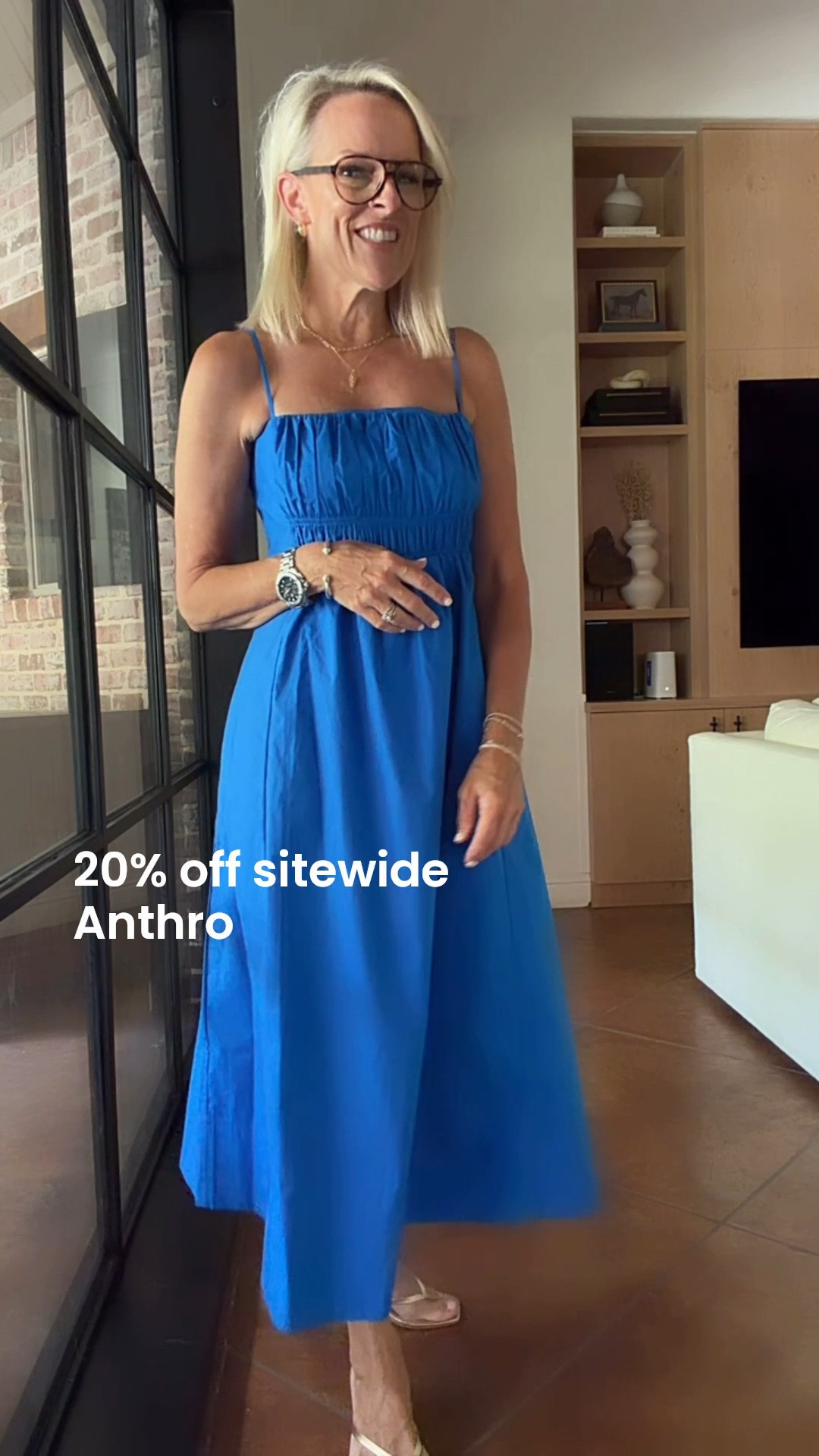 •• code CINDY20••
20% off @Anthropologie 
Orders $100+ 
But only for a few days!! 

LOVEE this dress! 
Wearing small

#LTKOver40 #LTKSaleAlert #LTKgrwm
