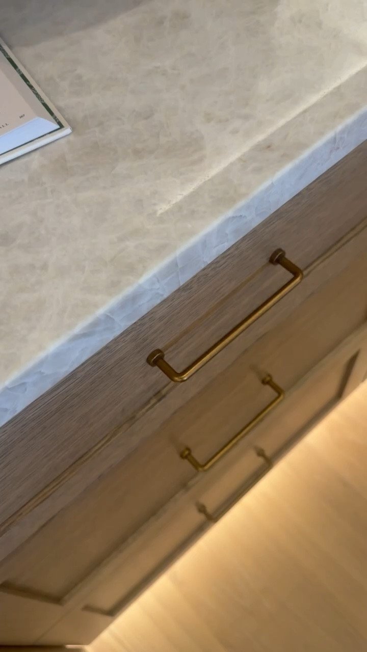 I’m using these warm brass drawer pulls to update this vanity and tie the finishes together.

I chose the simple shape and tone for a clean, timeless look that works with wood and stone. It’s a small change that makes the whole piece feel more finished.

Linked here if you’re looking for an easy hardware upgrade that adds subtle warmth.
@Wayfair

#LTKU #LTKSaleAlert #LTKHome