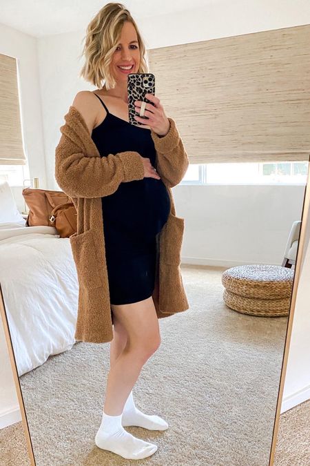Ok mamas, if you’re expecting, this BLANQI slip dress is amazing! It’s so comfortable, provides belly support, & can be worn lounging around the house or under a dress for coverage/support. They also make tanks, leggings & biker shorts— I own 2 tanks and 2 leggings ...absolutely love them!

Slip Dress: wearing size S (intended to fit (snug)
Tanks: wear size S (intended to fit snug)
Leggings: wear size S (intended to fit snug)

#MotherhoodIsMyMuse #maternity #bumpfriendly #bellysupport #maternitybasics #maternityessentials #slipdress #maternityslipdress #maternitytank #BLANQI

#LTKstyletip #LTKbump