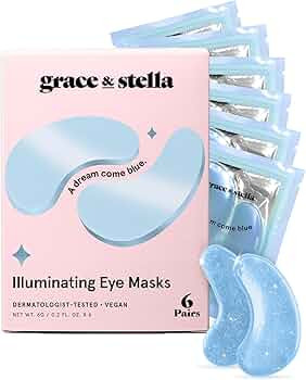 grace & stella Award Winning Under Eye Mask Reduce Dark Circles, Puffy Eyes, Undereye Bags, Wrink... | Amazon (US)