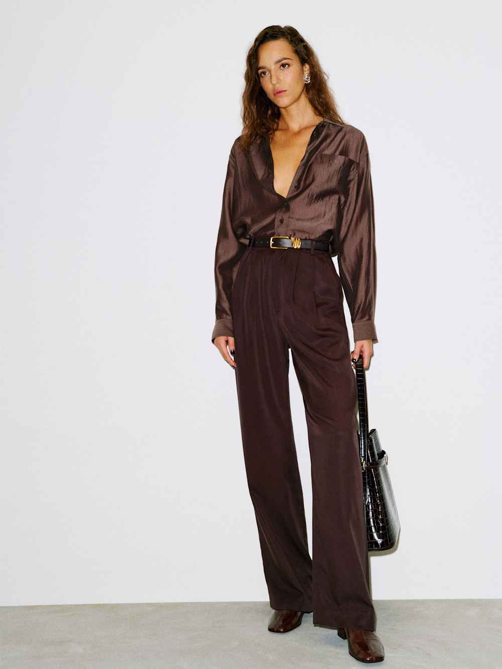 Eli Oversized Shirt | Reformation (Global)