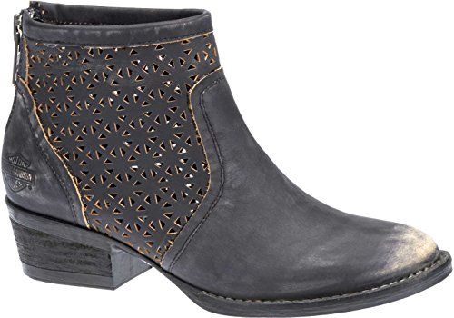 Harley-Davidson Women's Liam 4.25-inch Black Lifestyle Motorcycle Boots D83971 | Amazon (US)