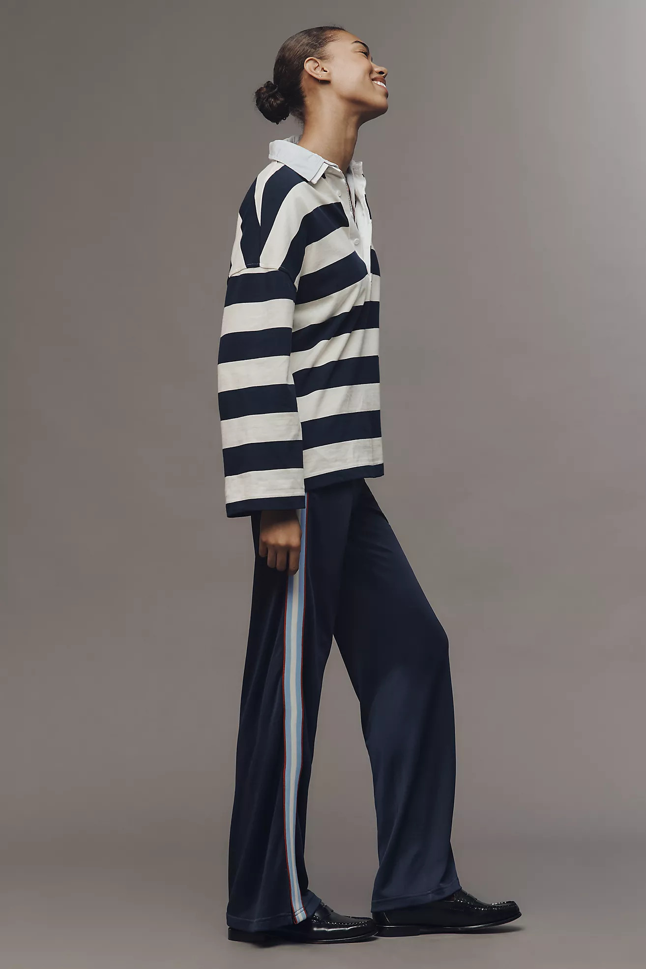 The Upside x Anthropologie Side-Stripe Pants | Anthropologie (US)