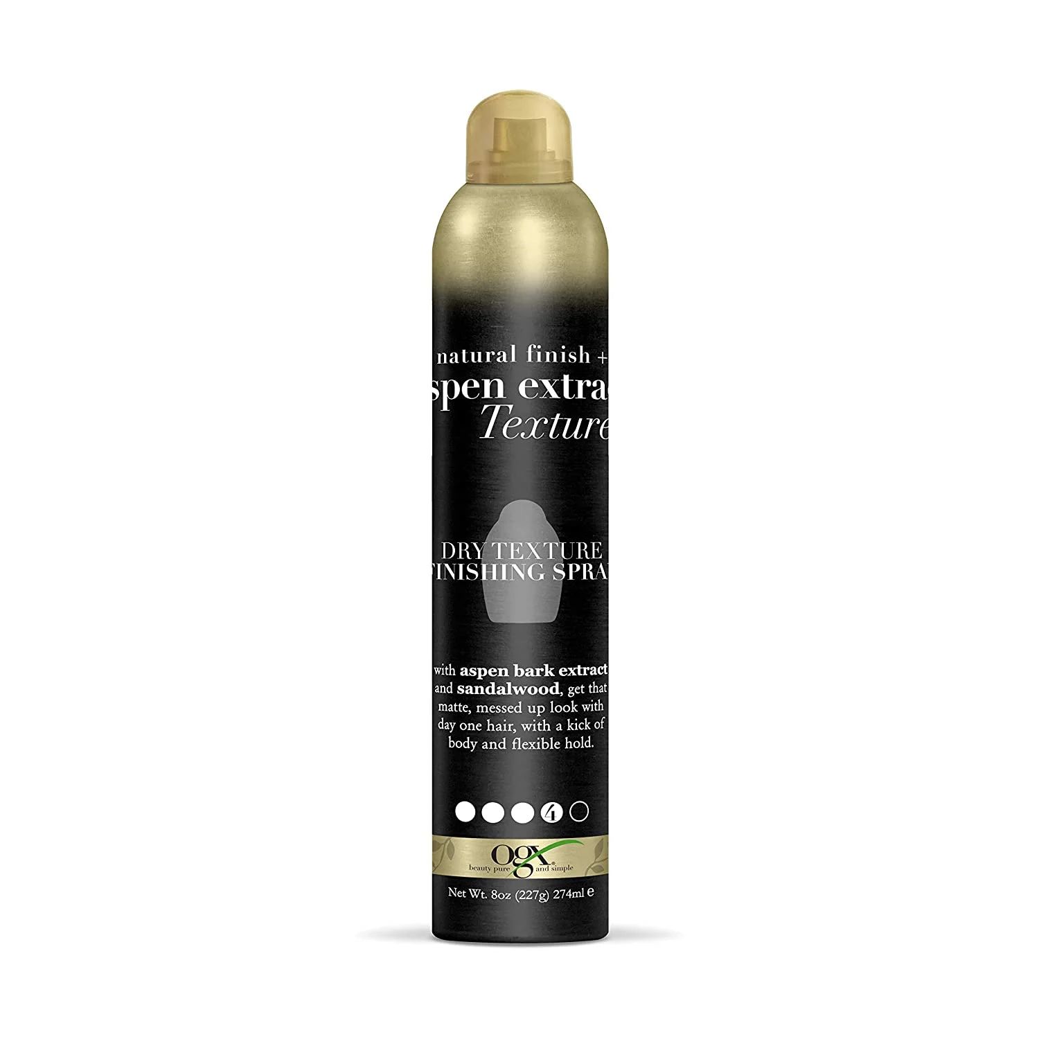Natural Finish Aspen Extract Dry Texture Hair Spray, 8 Ounce | Walmart (US)
