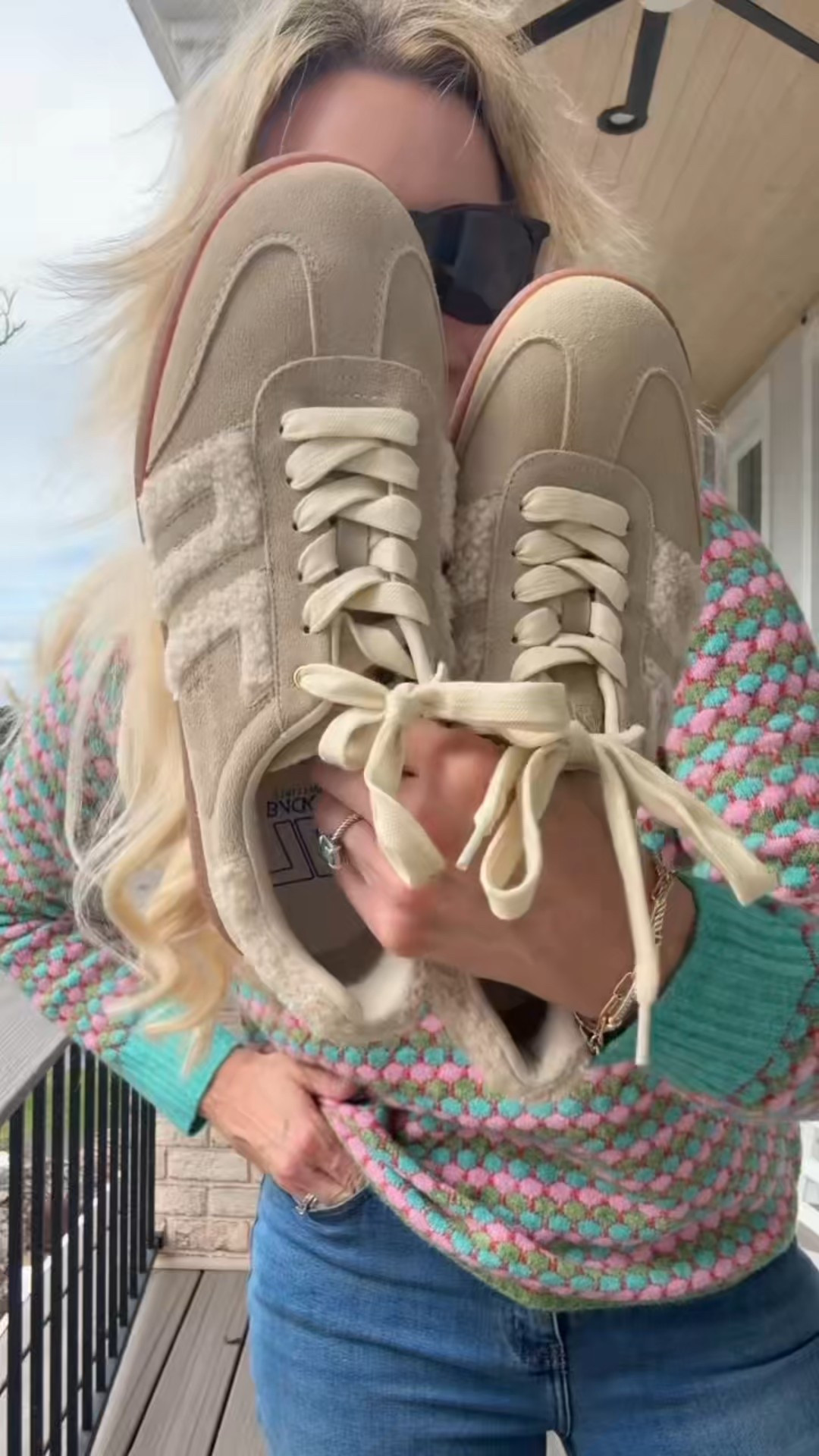 This sweater is so lightweight and cute for fall! Love the colors! Tts love the relaxed fit 
Ok and these shoes - so so comfy! Love that even the heel is comfy. The prettiest Italian sneakers with a vintage feel! Tts. I usually wear a 40 on Birkenstocks and that’s what I got in these. 

#LTKShoeCrush #LTKTravel #LTKWorkwear