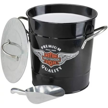 Harley-Davidson Winged Bar & Shield Ice Bucket 3.75 Quart - Black HDL-18582 | Walmart (US)