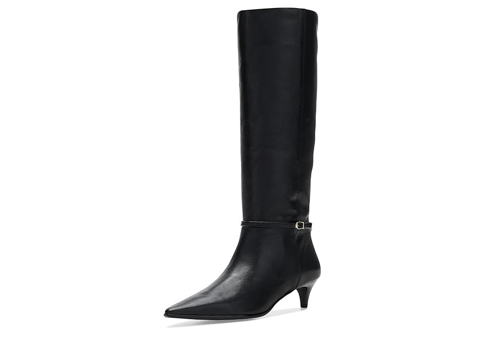 Madewell Eliza Tall Buckle Boots Women's Boots True Black : 9.5 M, Leather | Zappos