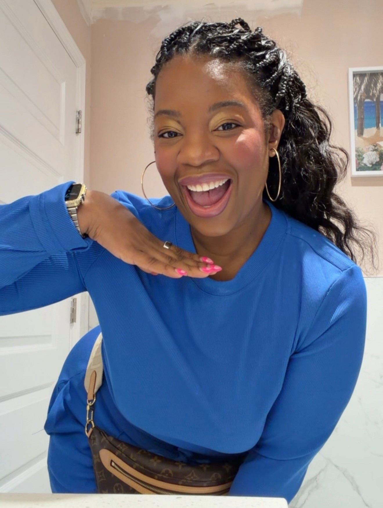 blue is the color for today! 💙✨#Amazonfashion

#LTKootd #LTKSpringSale #LTKmomlife