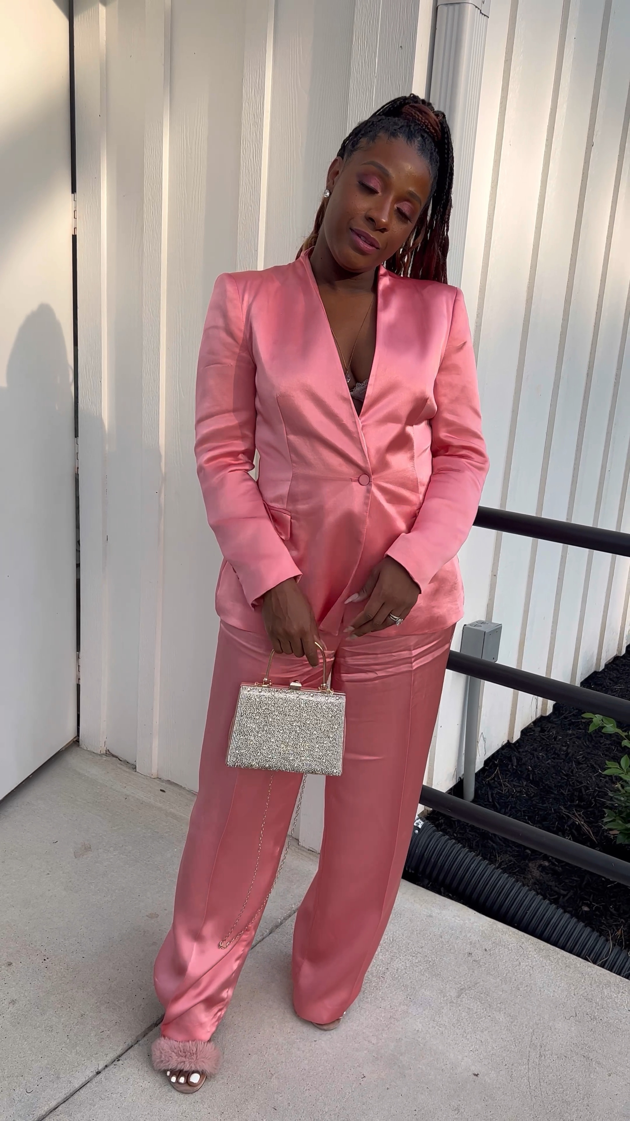 Perfect occasion wear, for my non-dress girlies. Pink satin suit is from Zara, I’ve linked alternatives below.

#LTKstyletip #LTKwedding
