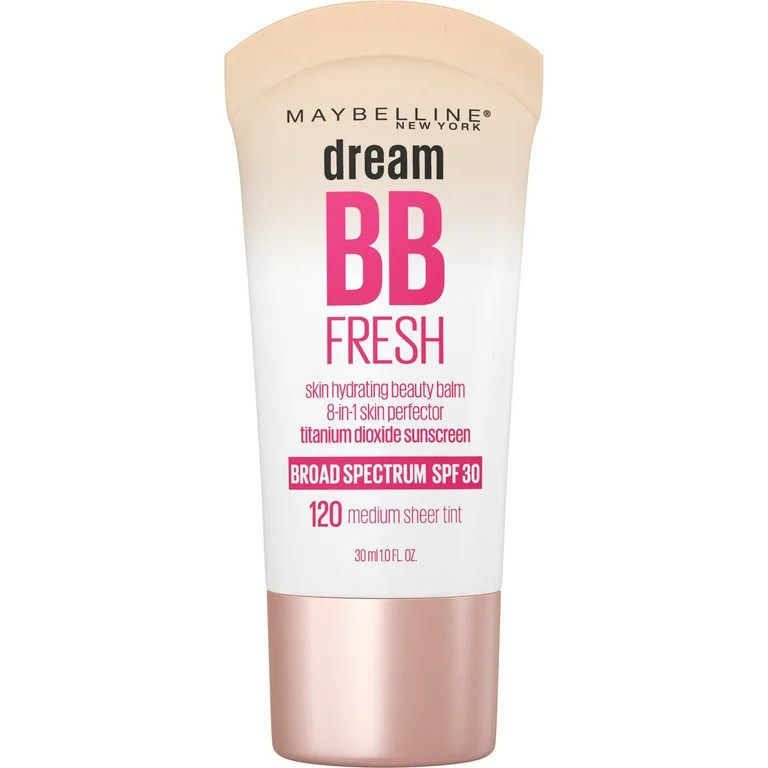 Maybelline Dream Fresh 8 in 1 Skin Perfector BB Cream, Light Medium, 1 fl oz | Walmart (US)