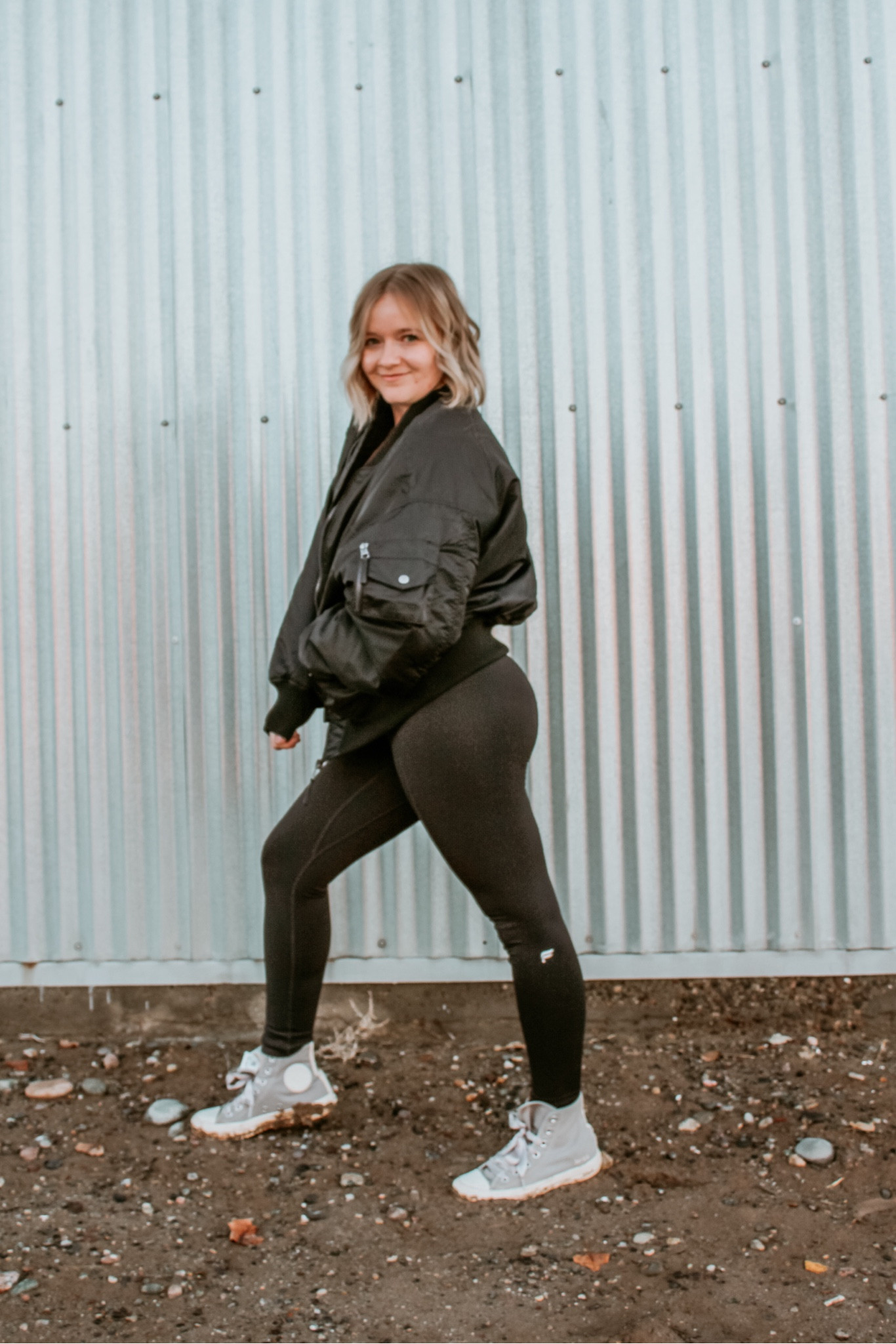 Motion 365+ jumpsuit and the iconic bomber jacket. Match made in heaven. 
Wearing a size small in the stretchy and fitting jumpsuit, and a small in the cropped bomber jacket!


#LTKfitness #LTKfindsunder50 #LTKMostLoved