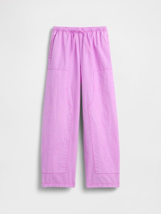 Kids Easy Double-Knee Barrel Pants | Gap (CA)