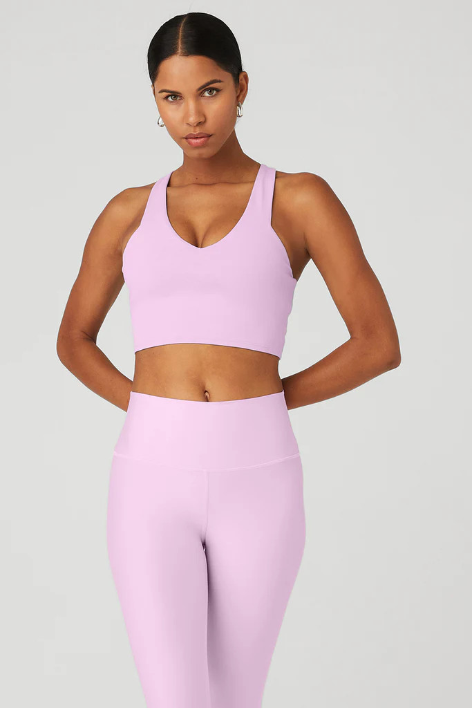 Airbrush Real Bra Tank - Sugarplum Pink | Alo Yoga (US)
