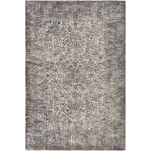 Louis Oriental Hand Loomed Taupe/Ivory Area Rug | Wayfair North America