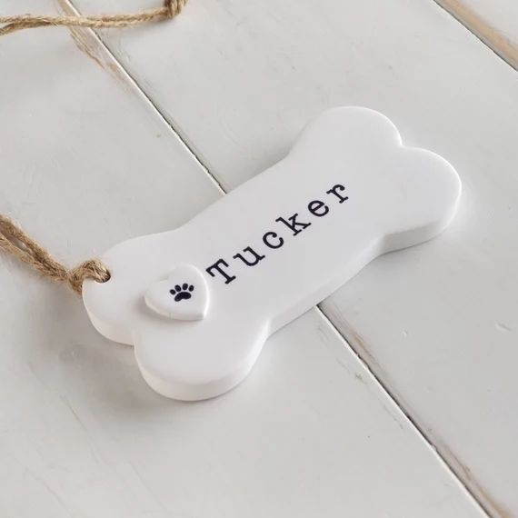 Personalized Dog Lover Gift  Custom Dog Bone Ornament  Dog | Etsy | Etsy (US)