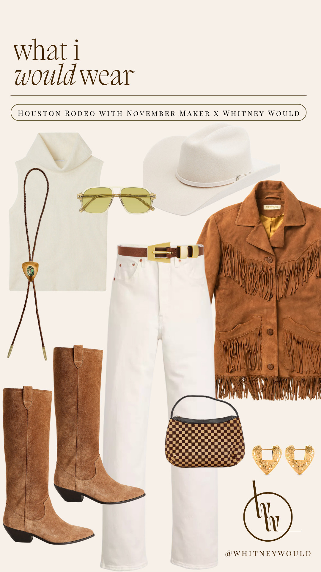 What I would wear to a country music concert or rodeo - bolo tie is by November Maker 

 #LTKFestival #LTKSaleAlert #LTKStyleTip