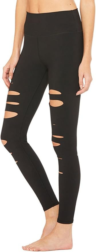 Ranphee Womens High Waisted Tummy Control Seamless Ripped Workout Yoga Leggings | Amazon (US)