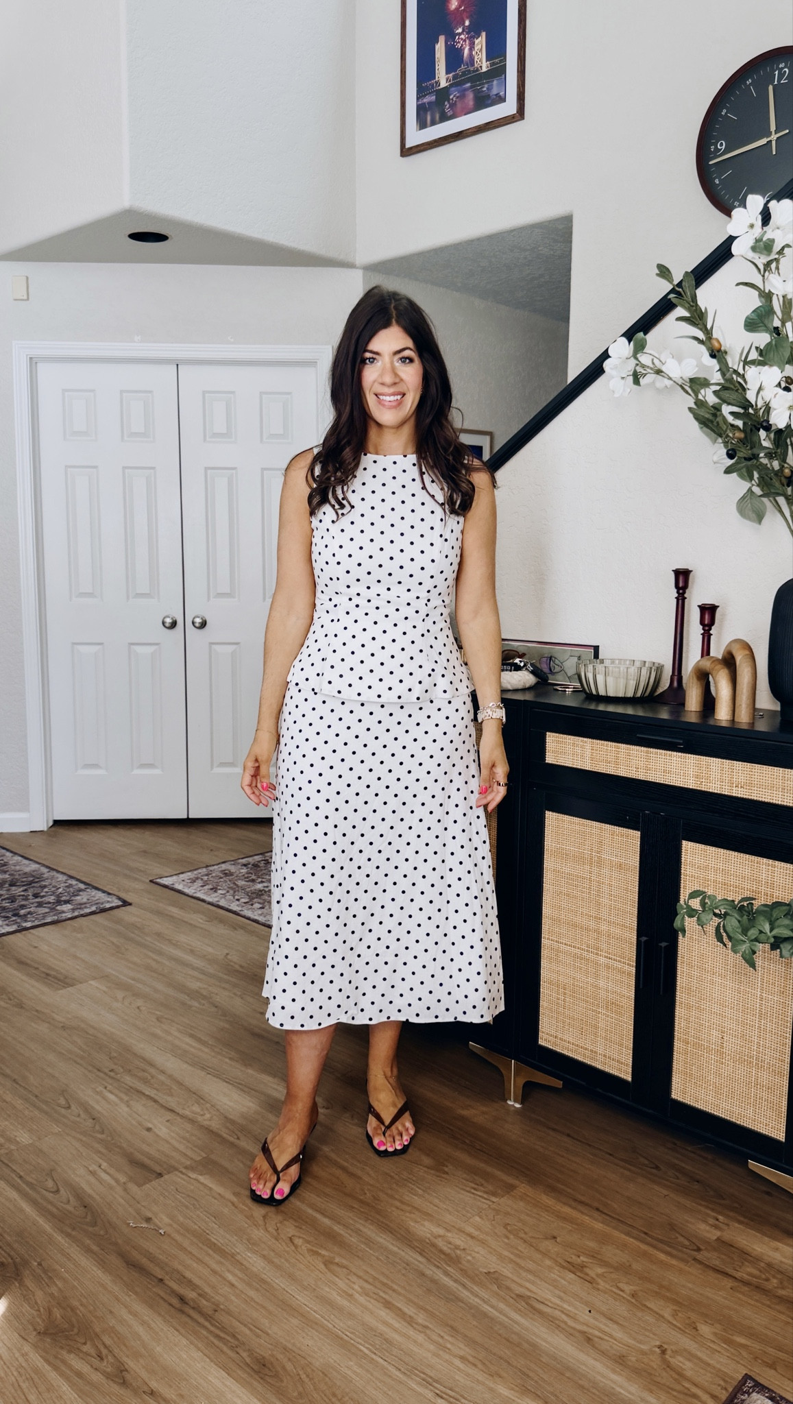 Spring trends: polka dots
In a medium top and medium skirt 

#LTKMidsize #LTKTall #LTKSaleAlert