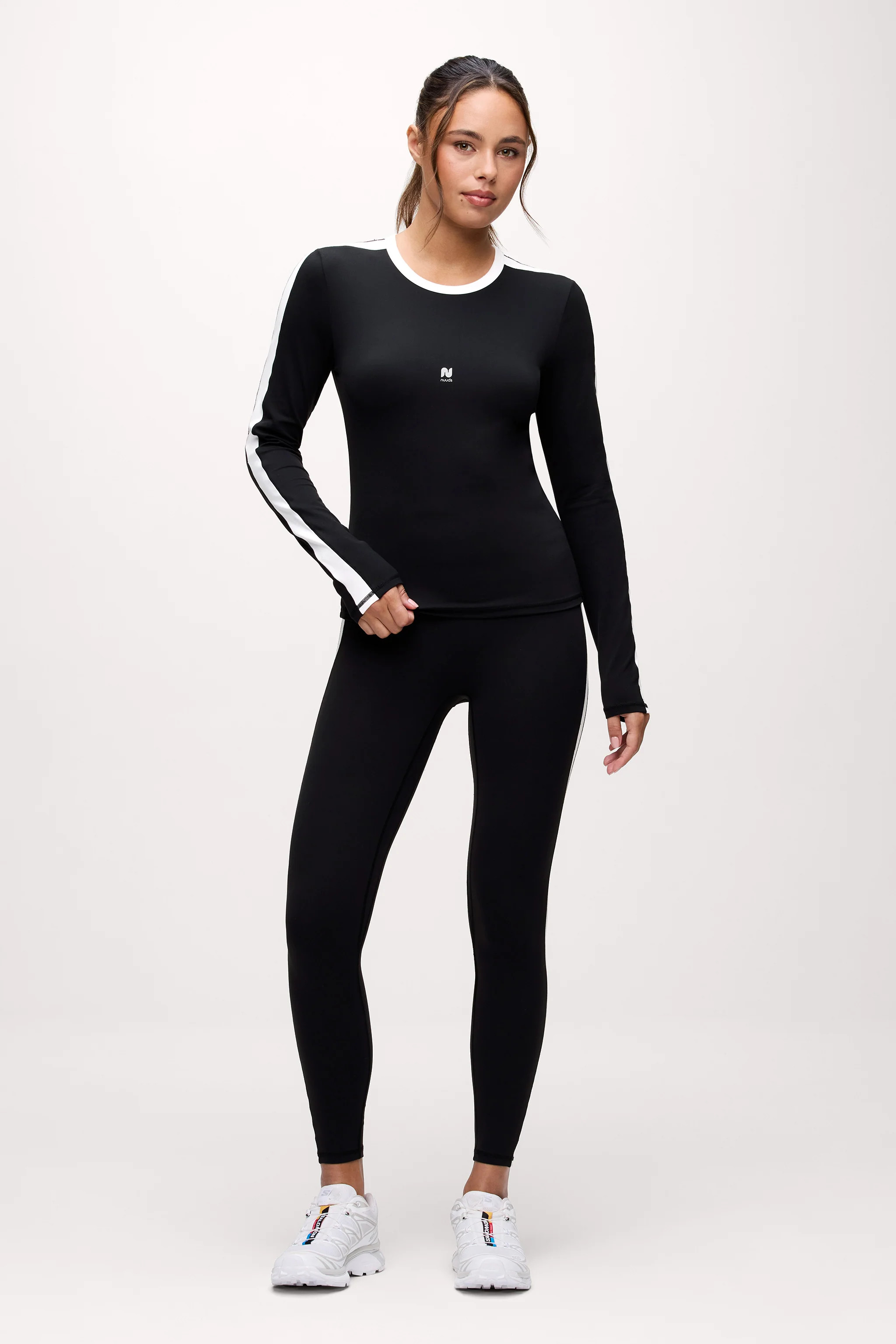 Motion
      
    
  
  Contrast Long Sleeve Top | nuuds