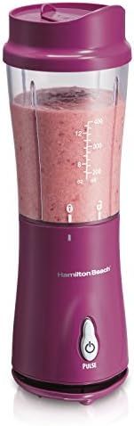 Hamilton Beach Personal Blender for Shakes and Smoothies with BPA-Free Portable 14oz Travel Jars,... | Amazon (US)