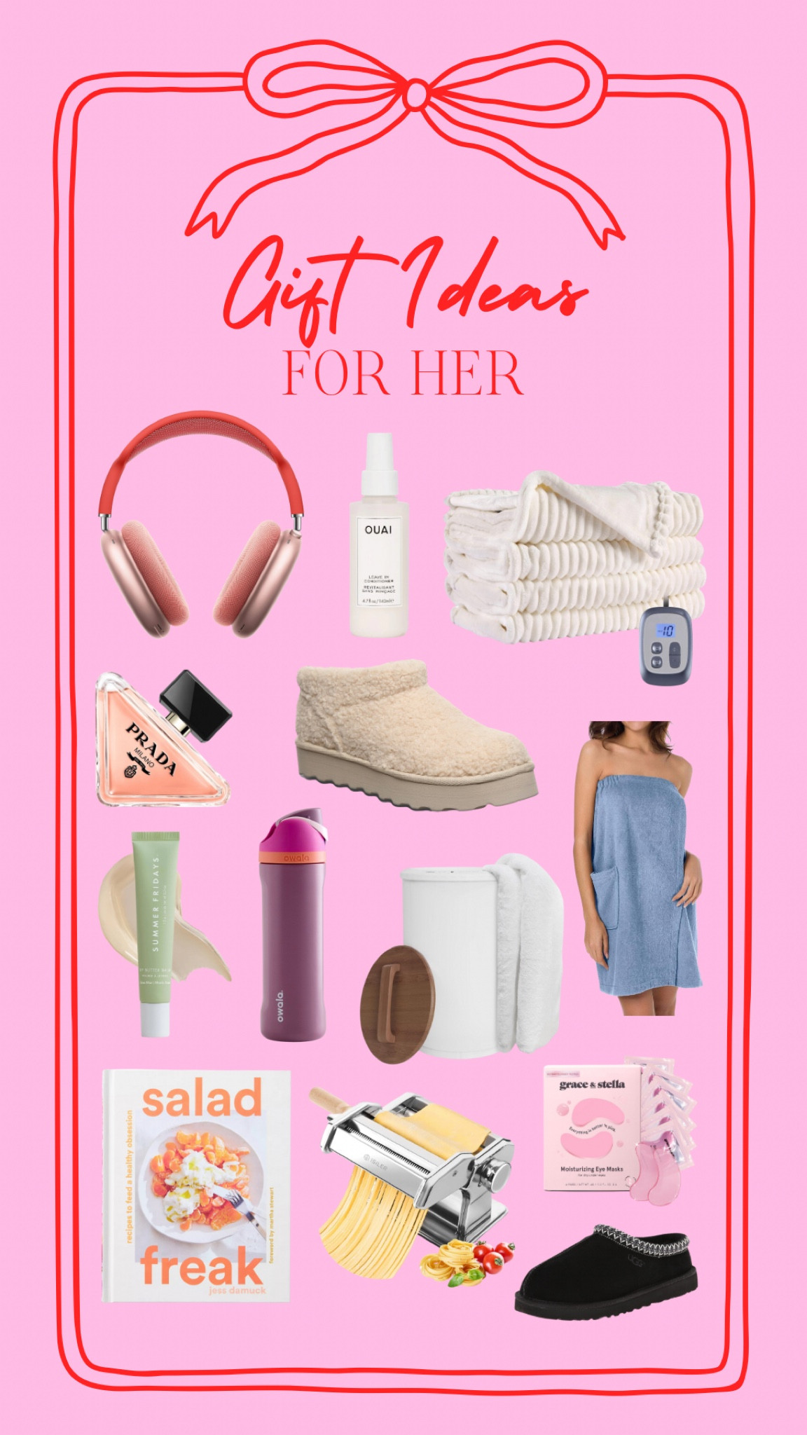Gifts for her, gift guide, makeup, headphones, cyber Monday, electric blanket, gifts for mom, gifts for sister, gifts for friend, perfume

#LTKGiftGuide #LTKFindsUnder100 #LTKFindsUnder50