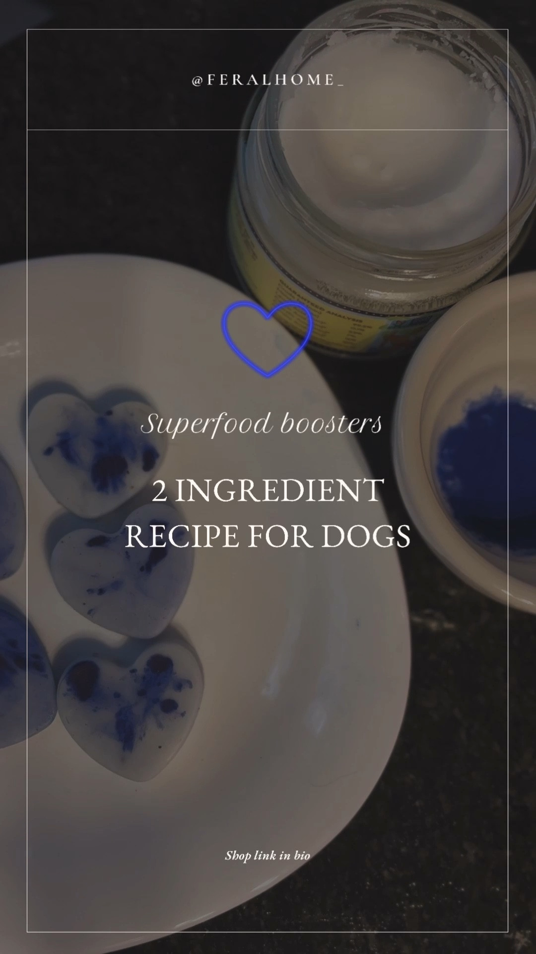 2 Ingredient superfood snacks for dogs! 

💙 spirulina powder 
🥥 coconut oil 

Spirulina balances the gut and coconut oil helps nourish the body by aiding in hydration, regulating digestion and maintaining balance in the skin/coat. Supplies tagged here! #LTKDogs #LTKPets

#LTKdayinmylife #LTKgrwm #LTKfoodie