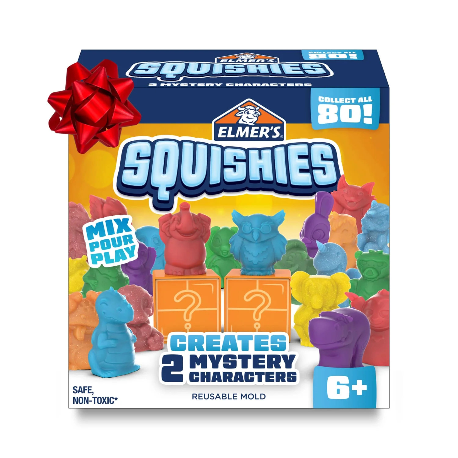 Elmer’s Squishies DIY Squishy Toy Kit, 2 Count Mystery Characters, Ages 6+ | Walmart (US)