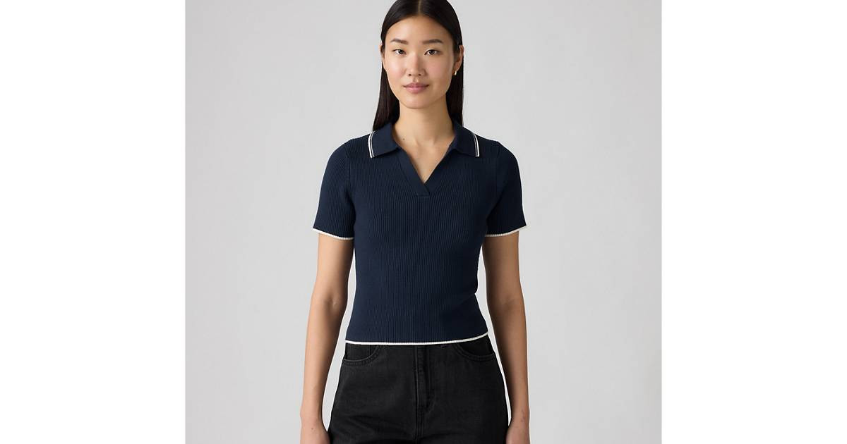 Faith Polo Sweater - Blue | Levi's® US | Levi's US