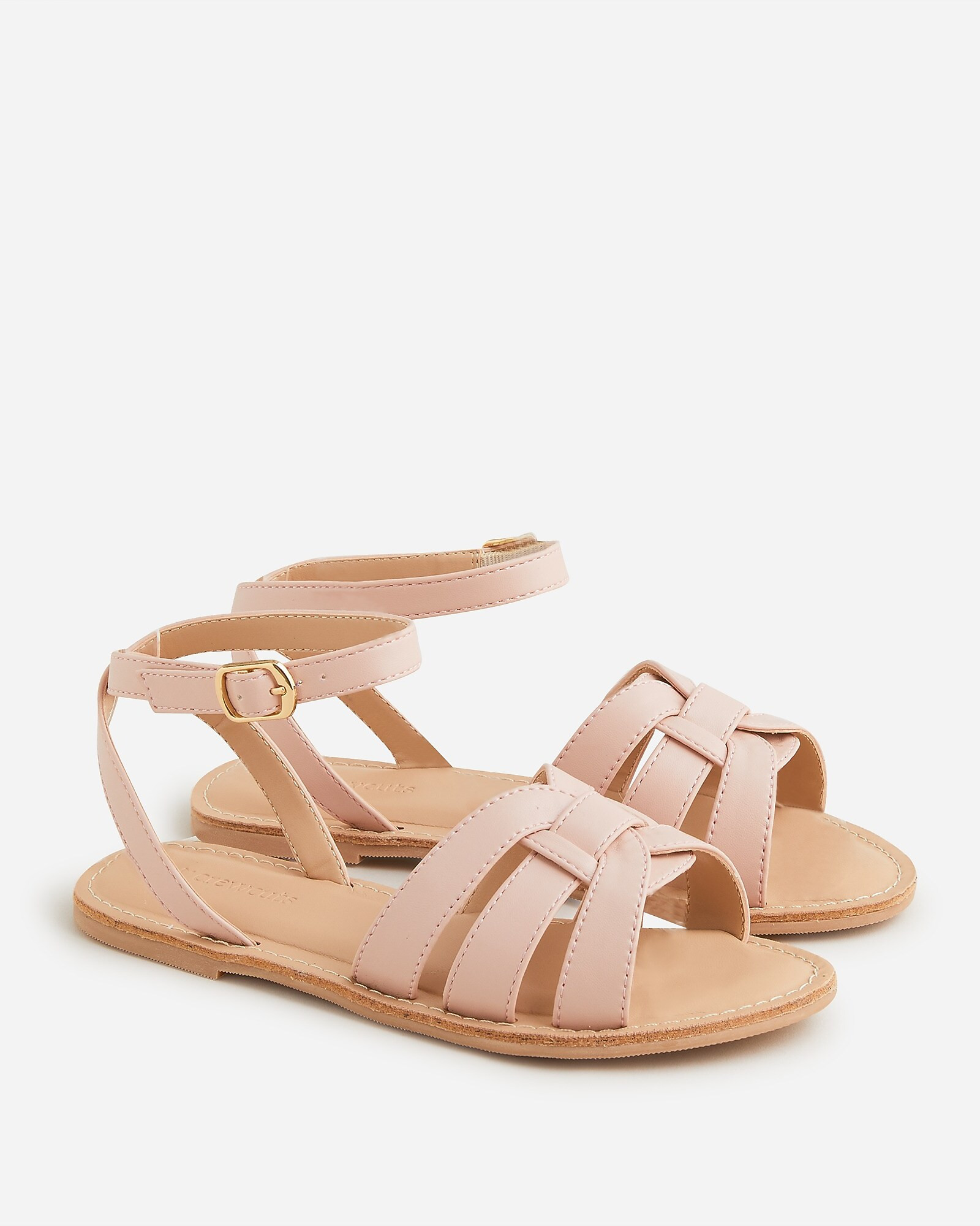 Girls' basketweave sandals | J. Crew US