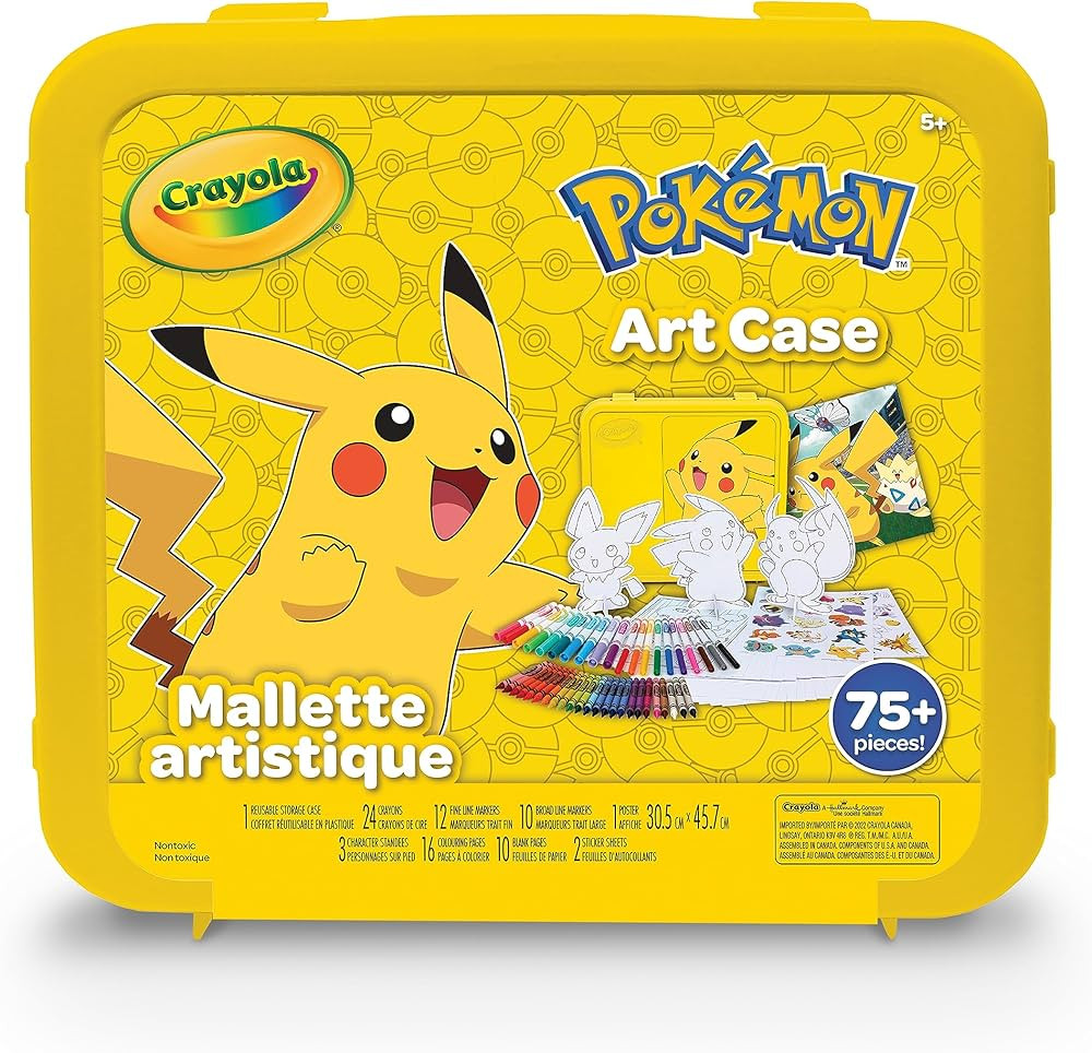 Crayola Pokémon Art Case | Amazon (CA)