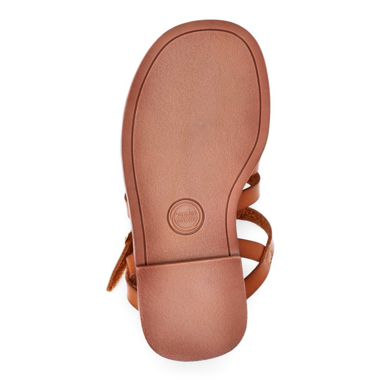 Wonder Nation Toddler Girl Gladiator Sandals | Walmart (US)