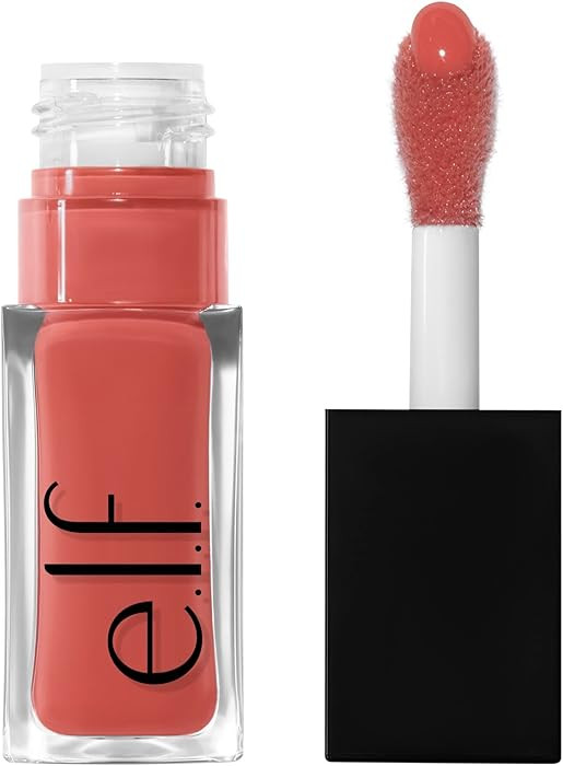 e.l.f. Glow Reviver Lip Oil, Nourishing Tinted Lip Oil For A High-shine Finish, Infused With Jojo... | Amazon (US)