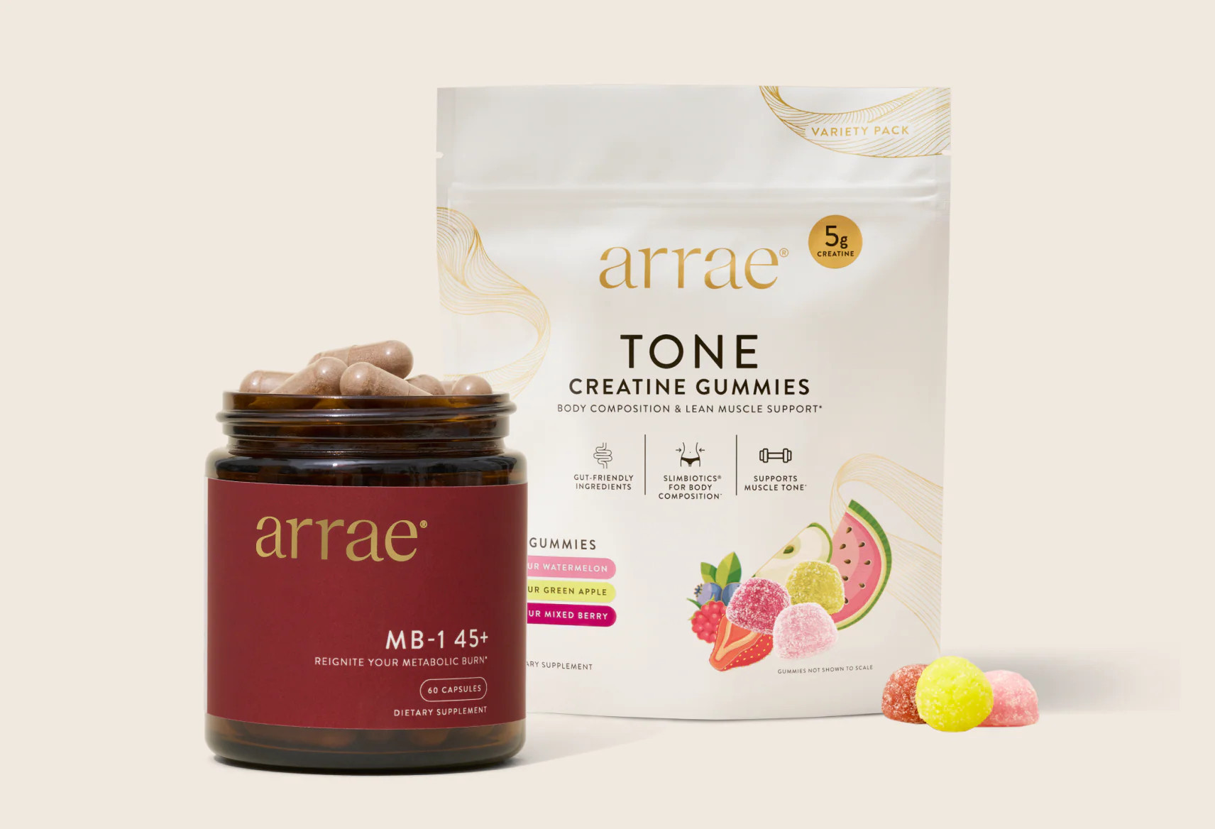 Lean & Define - Lean & Define MB-1 45+ Tone Variety Pack | 1 Time Purchase | Arrae