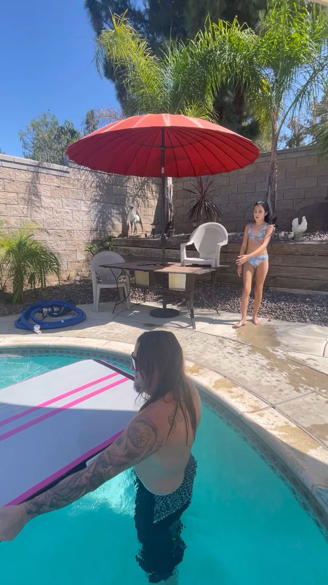 Indoor outdoor compatible mat! Endless fun for the family 🌴

#LTKSwim #LTKFamily #LTKxNSale