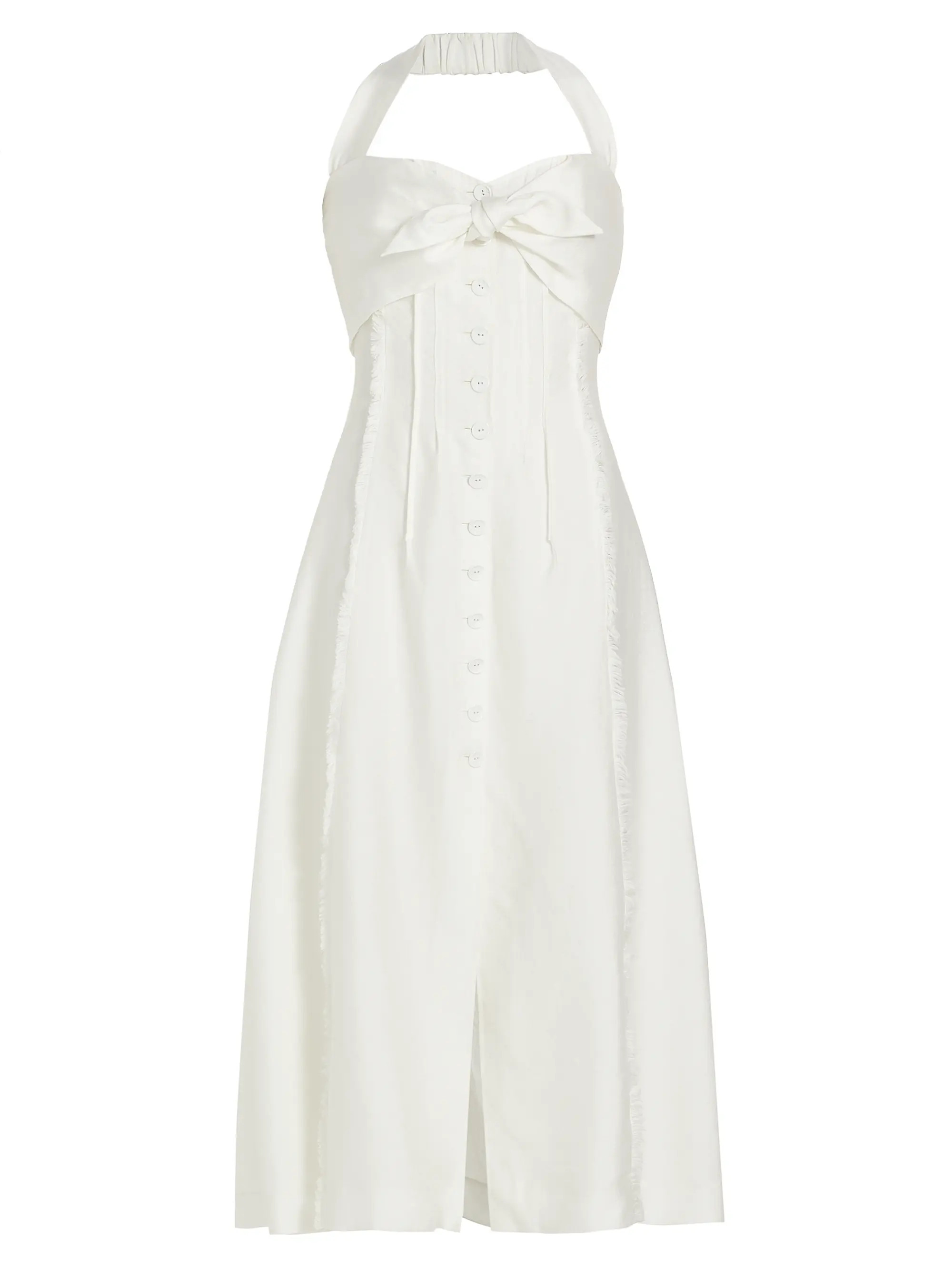 Shop Cult Gaia Brylie Halter Maxi Dress | Saks Fifth Avenue | Saks Fifth Avenue