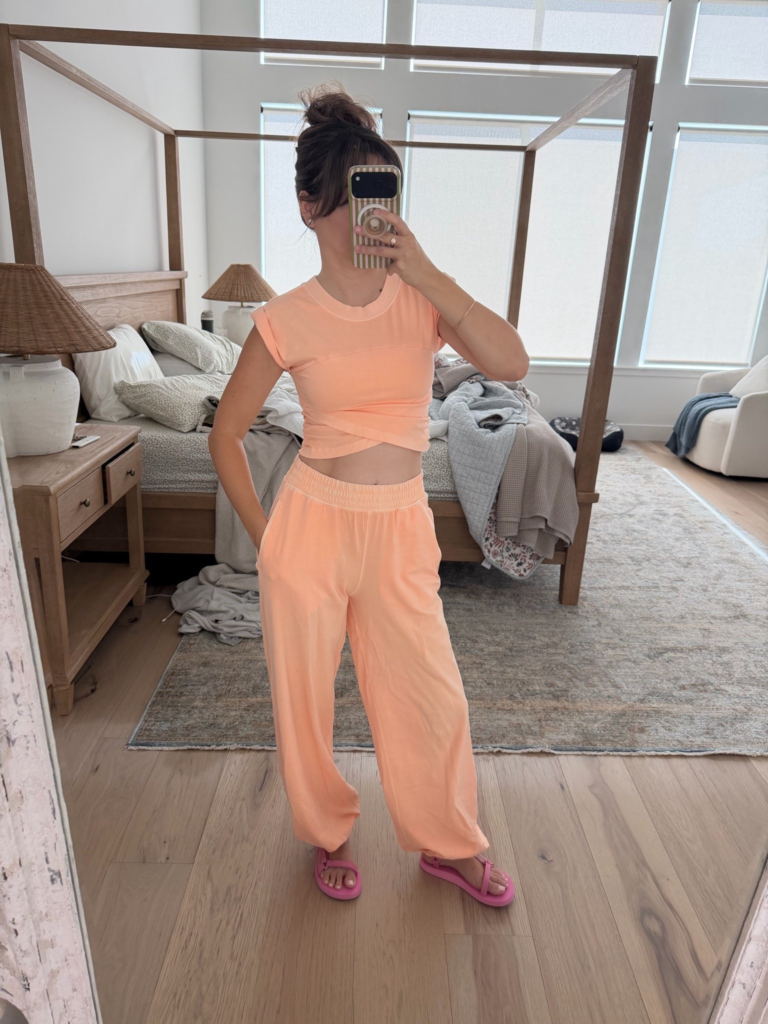 One of my favorite throw on and go sets with the comfiest sandals (tts) more colors are available in both the set (xs) and sandals

#LTKPetite #LTKootd