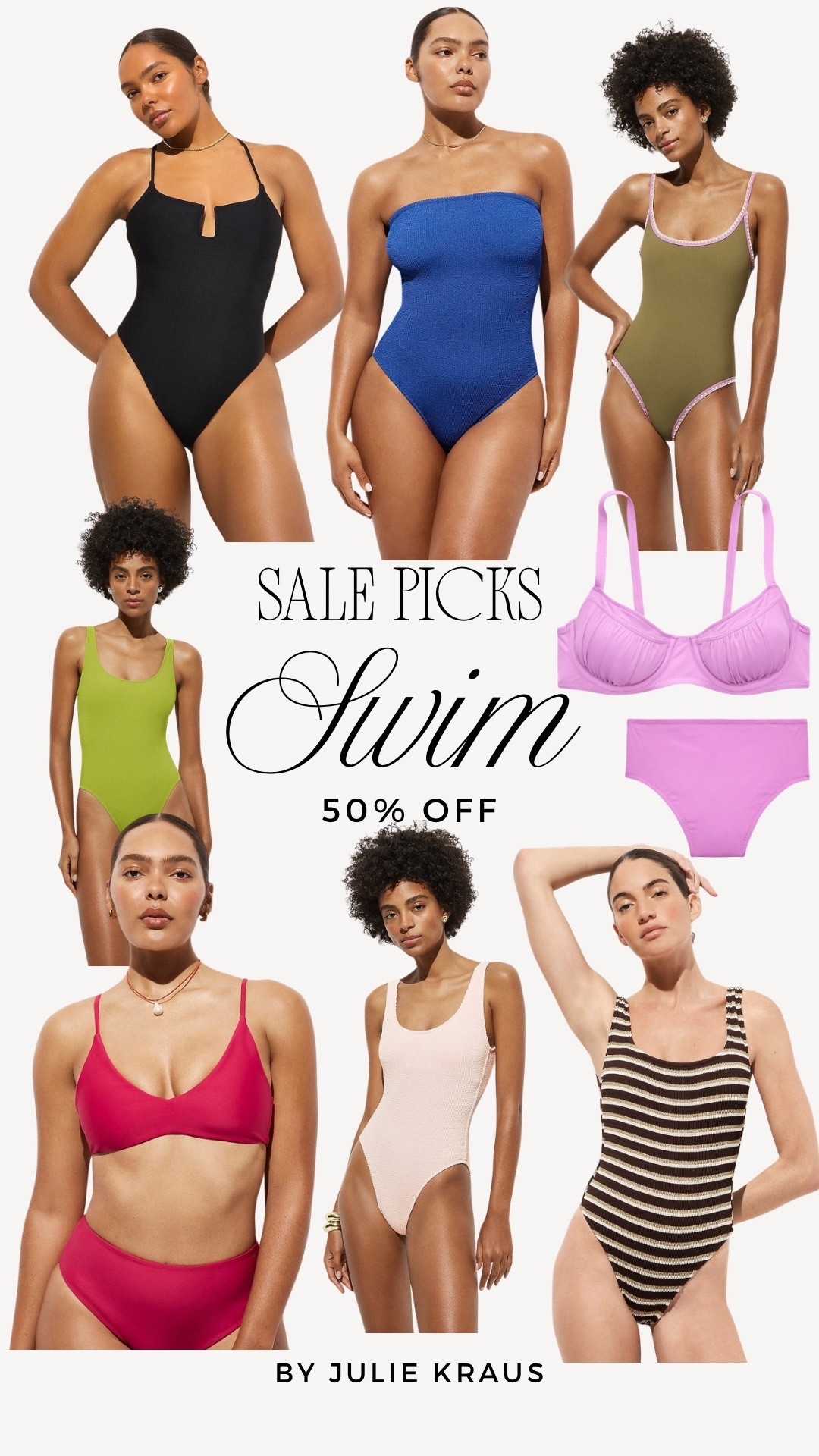 Swim all 50% off and they have cup sizes and longer torso options, too!