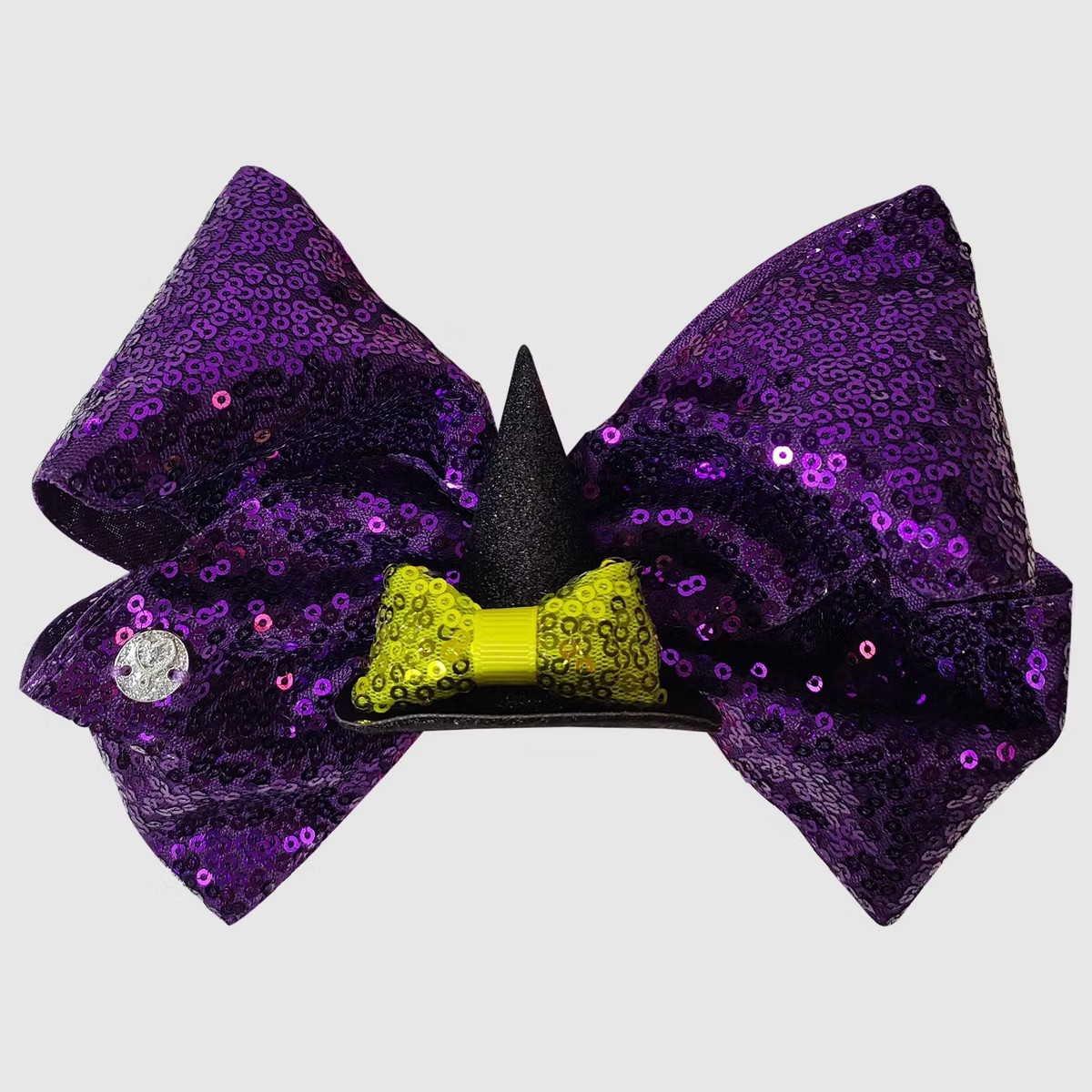 Girls' JoJo Siwa Sequin Bow with Witch Hat - Purple | Target