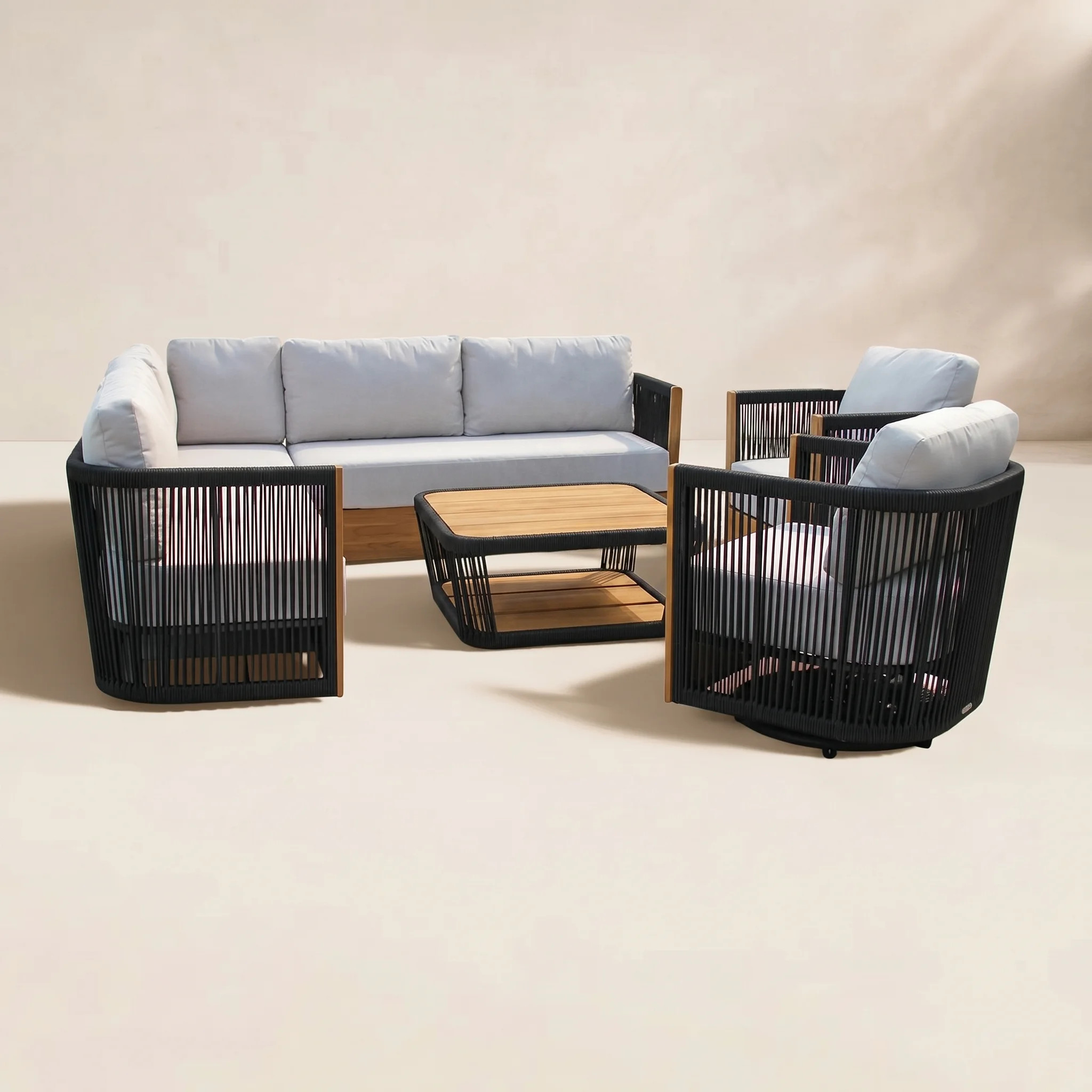 Aniston 7-Person Sunbrella® Patio Seating Group | Joss & Main