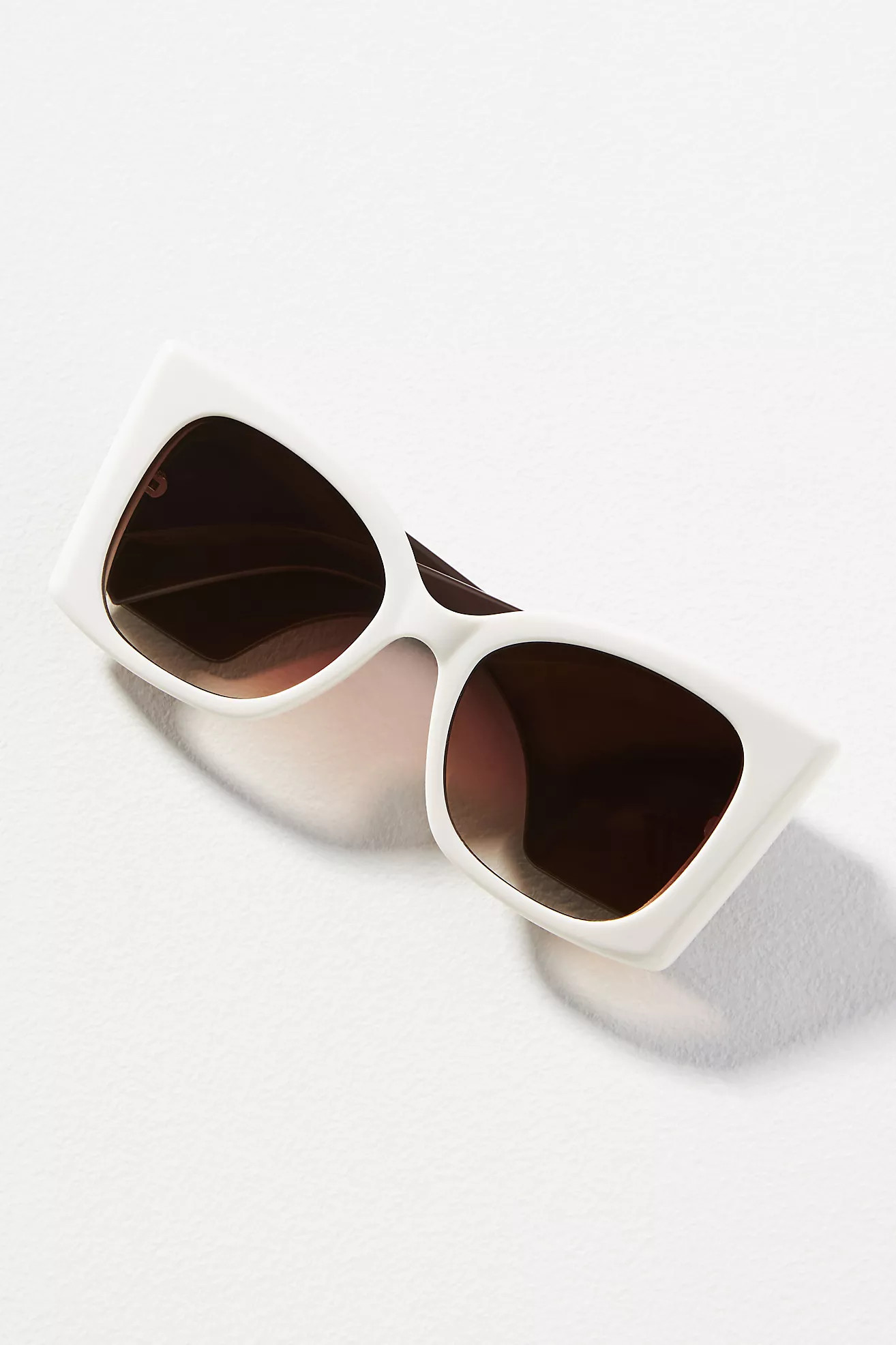 Wide Flare Oversized Sunglasses | Anthropologie (US)