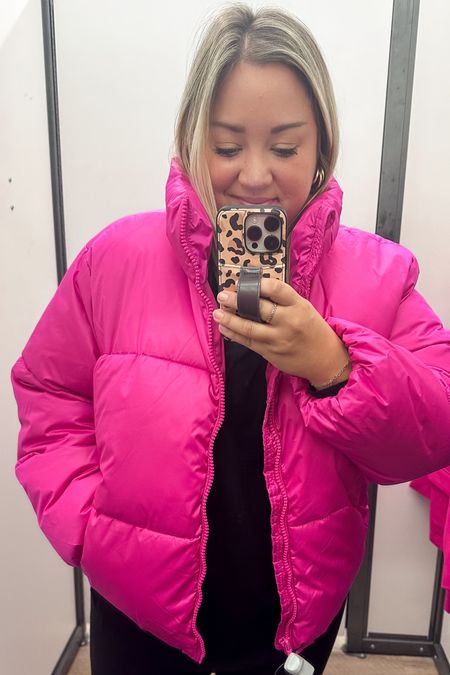 Old Navy is 50% off right now! Grabbed so many cute things for the holidays! Including this pink puffer jacket! 

#LTKCyberWeek #LTKHoliday #LTKSeasonal