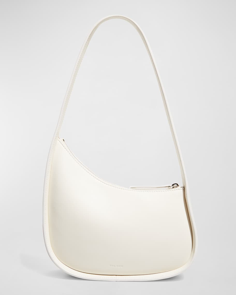 Half Moon Shoulder Bag in Smooth Calfskin | Neiman Marcus