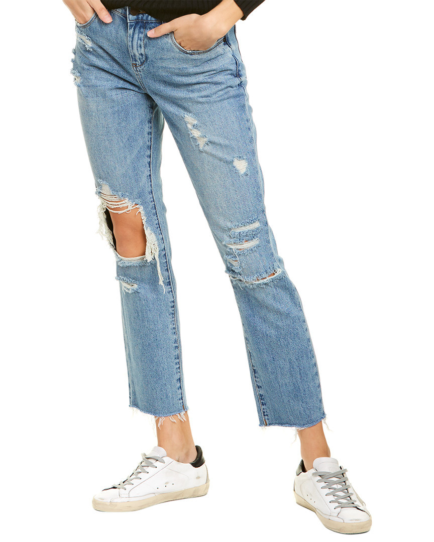 Blank NYC The Ludlow Come Back Cropped Girlfriend Jean | Gilt
