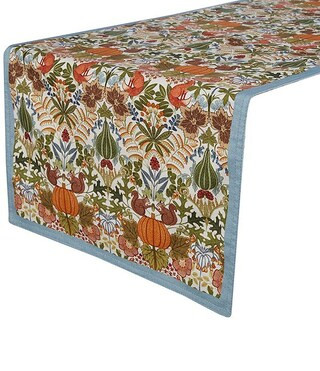 Southern Living Woodland Forage Squirrel and Fox Reversible Runner, 72" | Dillard's | Dillard's