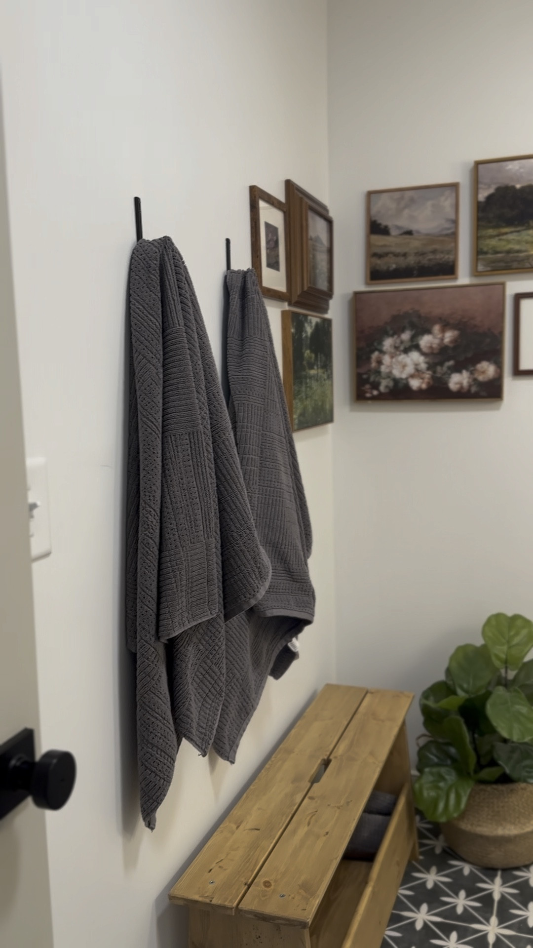 Small bathrooms can have style too! Before and after of my guest bathroom project - not too shabby for a budget project! 

#LTKVideo #LTKHome