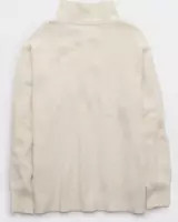 Aerie CozyUp Waffle Button Sweater | American Eagle Outfitters (US & CA)