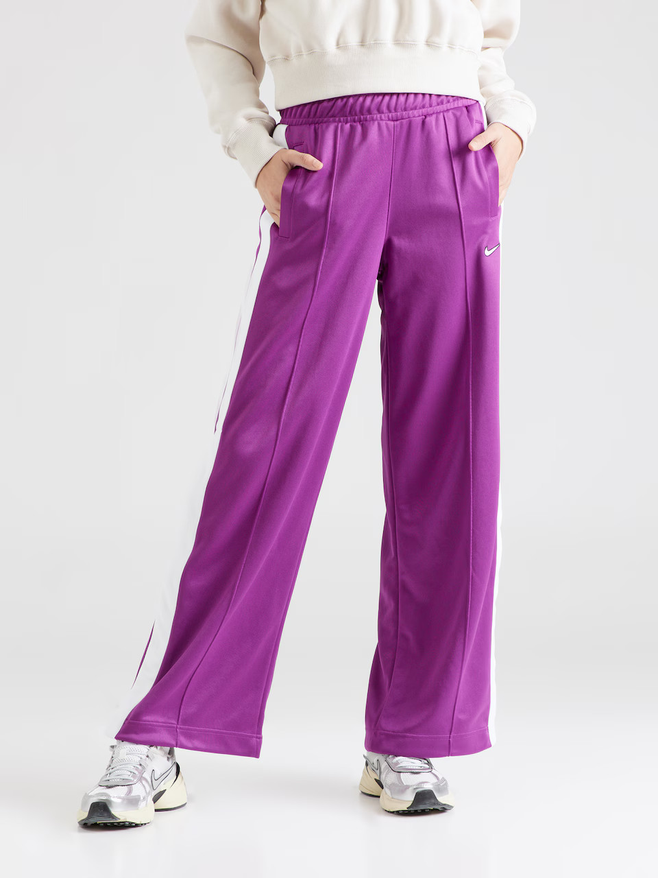 Nike Sportswear Wide leg Broek in Bessen | ABOUT YOU | ABOUT YOU NL