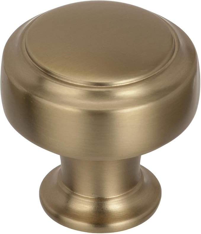 Amerock | Cabinet Knob | Golden Champagne | 1-3/16 inch (30 mm) Diameter | Highland Ridge | 1 Pac... | Amazon (US)