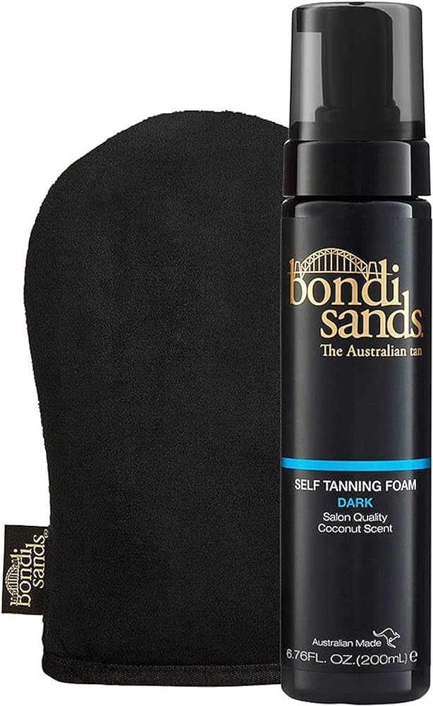 Bondi Sands Self Tanning Foam + Application Mitt | Includes Lightweight Sunless Foam + Reusable M... | Amazon (US)